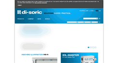 Desktop Screenshot of di-soric.com